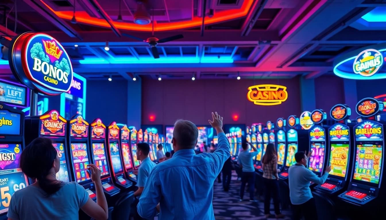Pinco Casino bonus imkanlarından faydalanaraq oyunçuların həyəcanını yaşamasını təsvir edir.