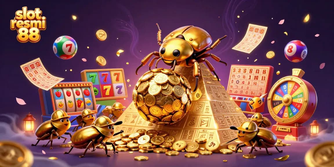 Permainan slot resmi 88 memberikan keberuntungan dengan simbol slot dan koin emas yang menggoda.