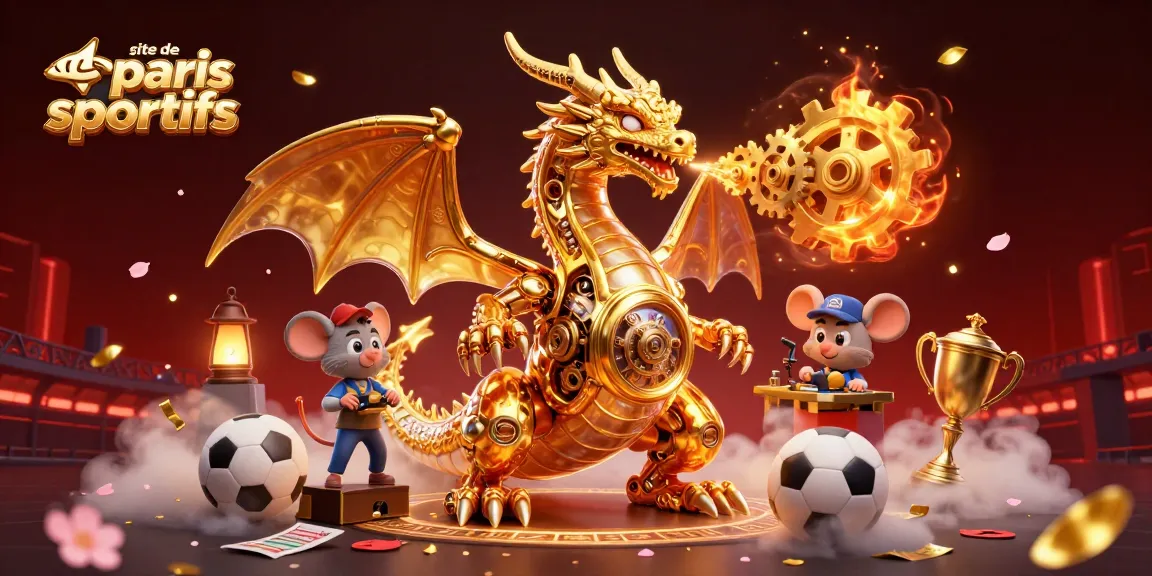 Affichez votre chance sur le site de paris sportifs avec ce dragon majestueux.