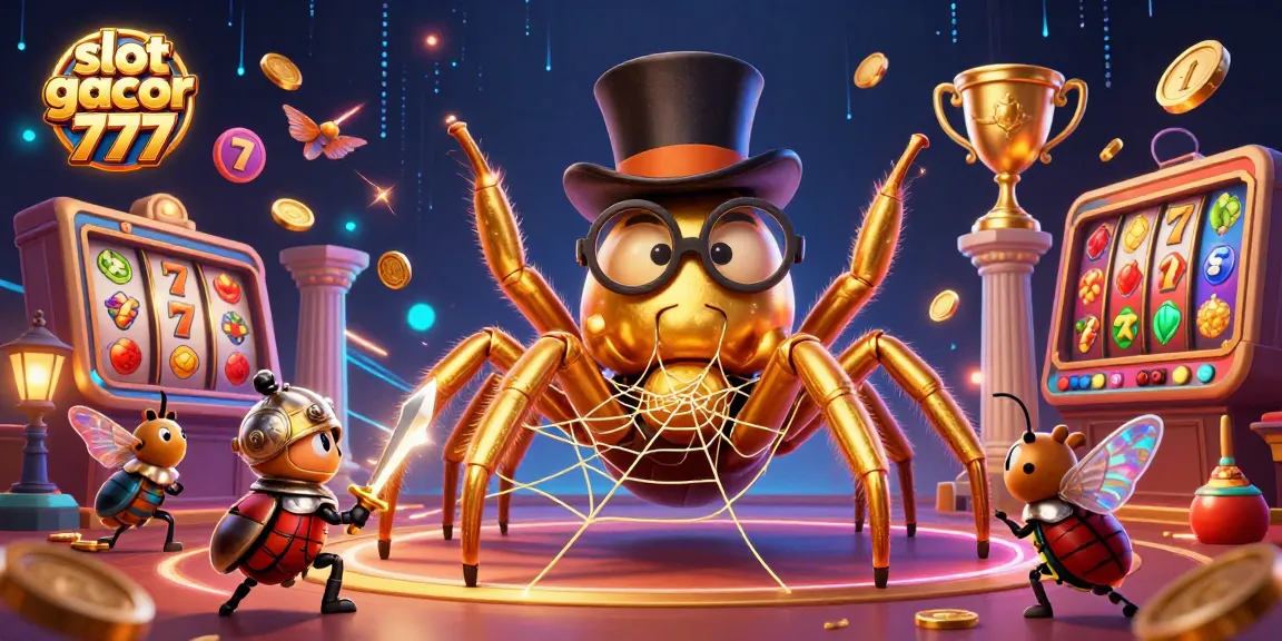 Engage with slot gacor 777 and the excitement of winning big in a vibrant 3D casino scene