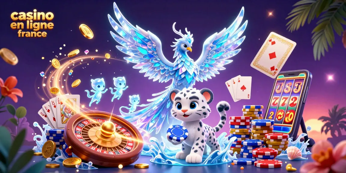 Découvrez l'univers des jeux avec casino en ligne france et un phoenix de glace émerveillement.