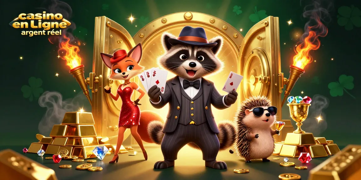 Jouez dans un casino en ligne argent réel et vivez l’excitation des gains avec des personnages vibrant d'énergie.