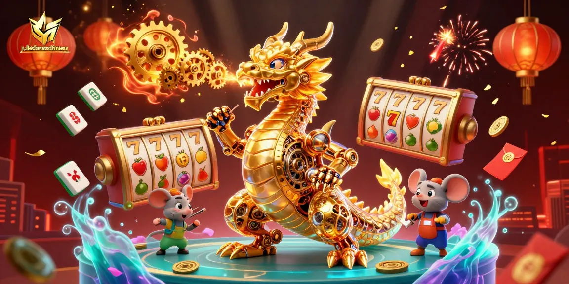 Experience incredible wins with juliediamondfitness in this vibrant slot gameplay illustration.