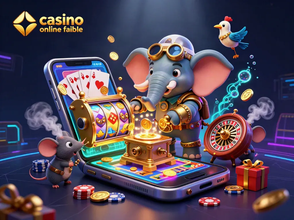 Gira tragamonedas del casino online fiable con un elefante ingeniero y fondos de seguridad avanzada.