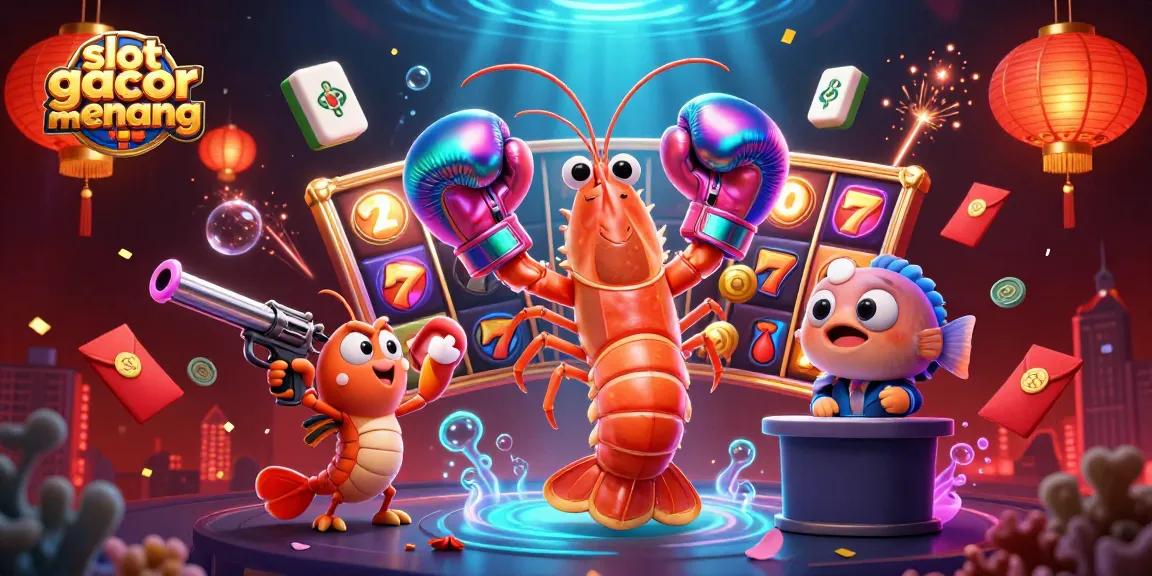 Experience thrilling wins with slot gacor gampang menang featuring vibrant casino elements and dynamic characters.