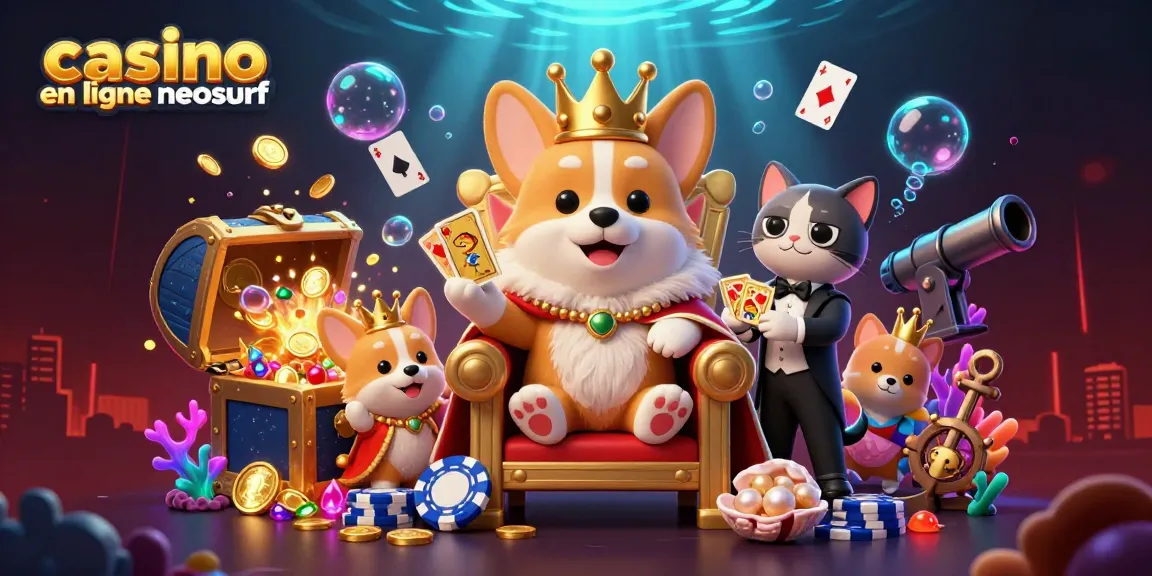 À la recherche de casinos en ligne Neosurf ? Profitez d'une expérience de jeu unique avec cette illustration captivante.
