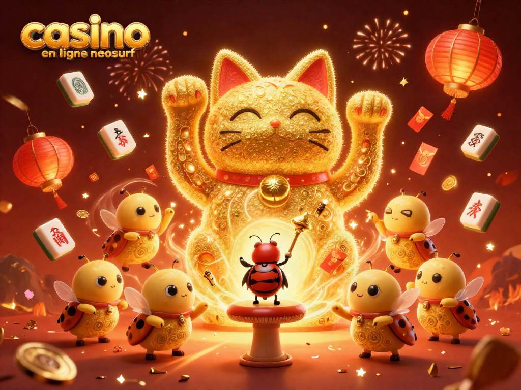Découvrez les jeux au casino en ligne Neosurf avec une illustration captivante.