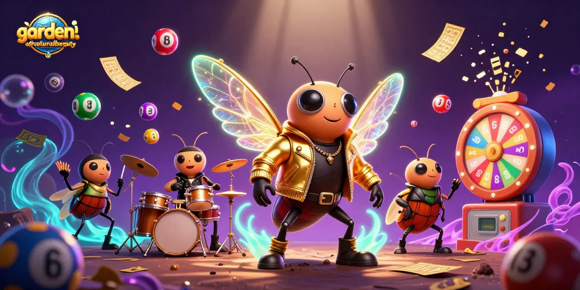 Menjadi pemenang di gardenofnaturalbeauty dengan cicada rock star dan elemen permainan lotere yang dinamis.