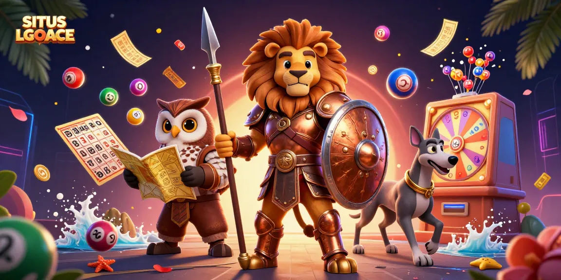 Engage with SITUS LGOACE and experience thrilling slot gameplay with dynamic visual elements.