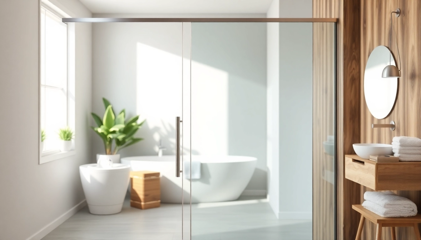 Genießen Sie die Eleganz der sonni Duschkabine in einem modernen Badezimmerambiente.