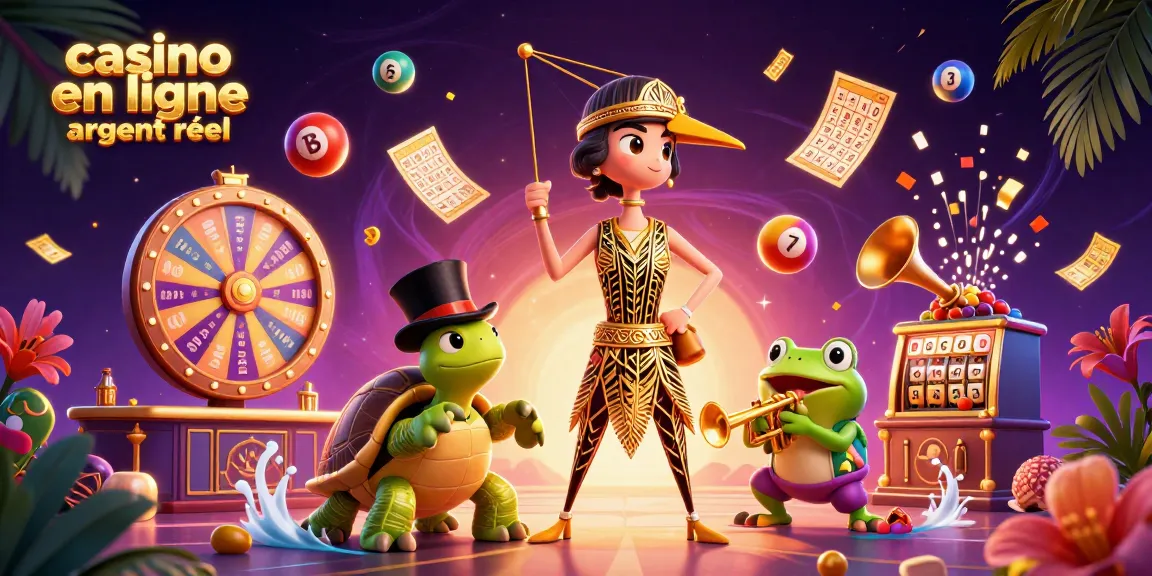 Jouez au casino en ligne argent réel avec des personnages amusants, des jeux de loterie dynamique et une ambiance festive.