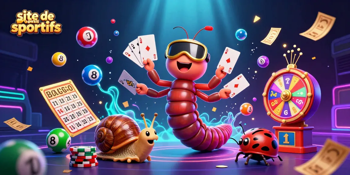 Plongez dans l'univers captivant du site de paris sportifs avec des personnages animés sur une scène vibrante.