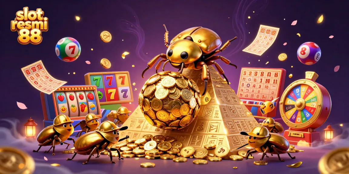 Permainan slot resmi 88 memberikan keberuntungan dengan simbol slot dan koin emas yang menggoda.