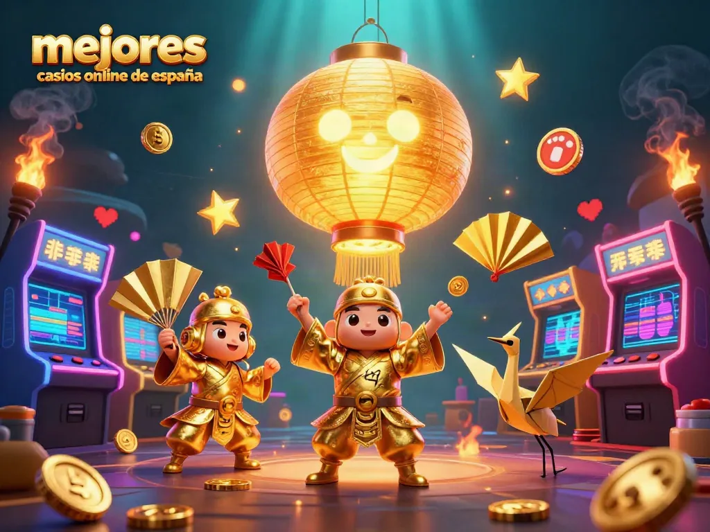 Disfruta de los mejores casinos online de España mostrando un vibrante diseño 3D y personajes únicos.