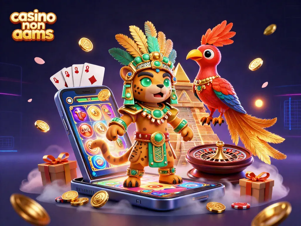 Gioca ai casinò non AAMS con l'esclusiva atmosfera di un giaguaro maya e il suo compagno quetzal.