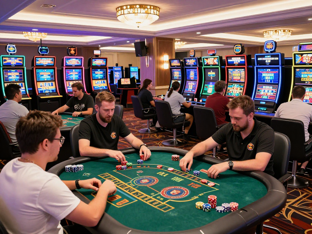 Trải nghiệm sòng bạc Jin88 với người chơi tham gia các trò chơi casino hấp dẫn