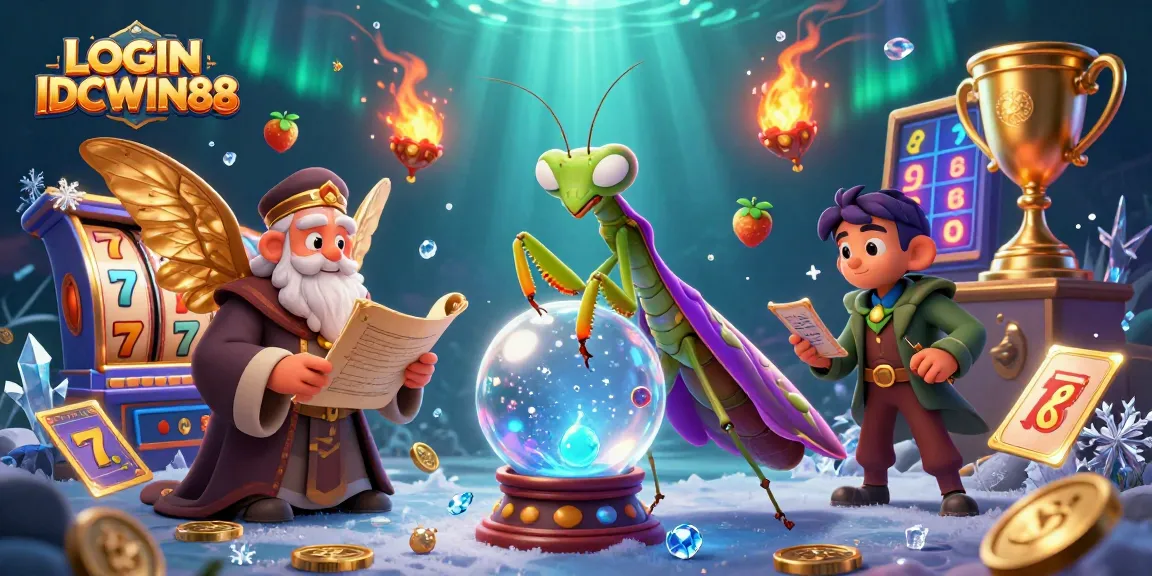 Play thrilling slots with LOGIN IDCWIN88, featuring rich 3D elements and spirited characters.