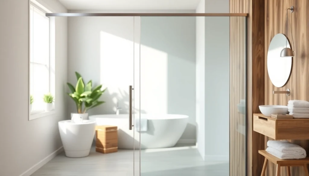 Genießen Sie die Eleganz der sonni Duschkabine in einem modernen Badezimmerambiente.