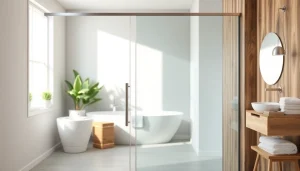 Genießen Sie die Eleganz der sonni Duschkabine in einem modernen Badezimmerambiente.