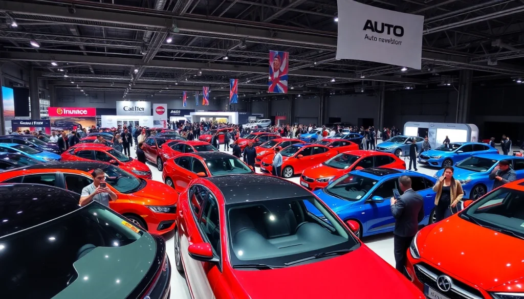 Experience the excitement of the Auto Cars Show with diverse vehicles and enthusiastic crowds.