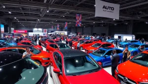 Experience the excitement of the Auto Cars Show with diverse vehicles and enthusiastic crowds.