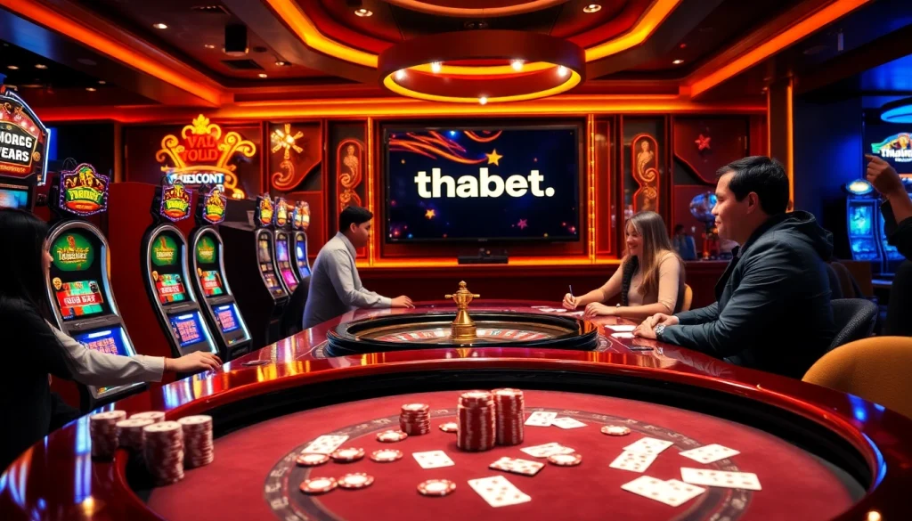 Experience excitement at https://thabet.vegas/ with luxurious casino games and vibrant gaming environments.