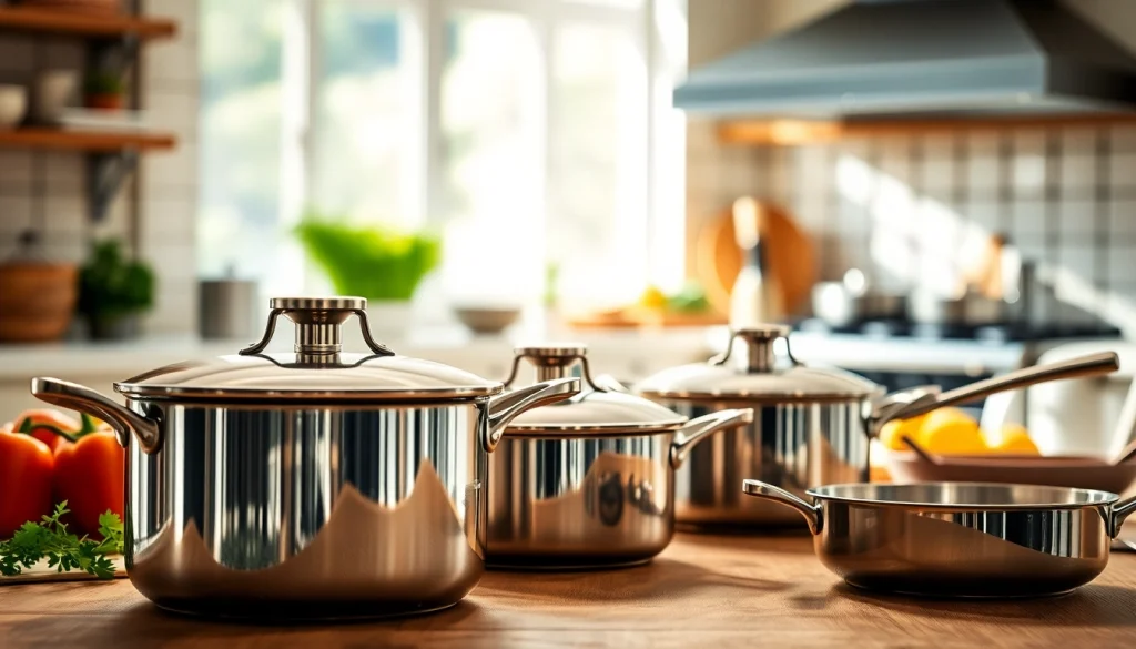 Cook delicious meals with quality WMF cookware NZ displayed elegantly in a professional kitchen setting.