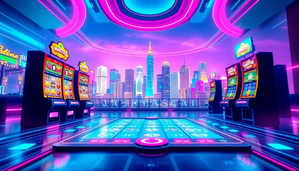 Menampilkan walettoto dalam suasana permainan slot online yang meriah dan menarik.