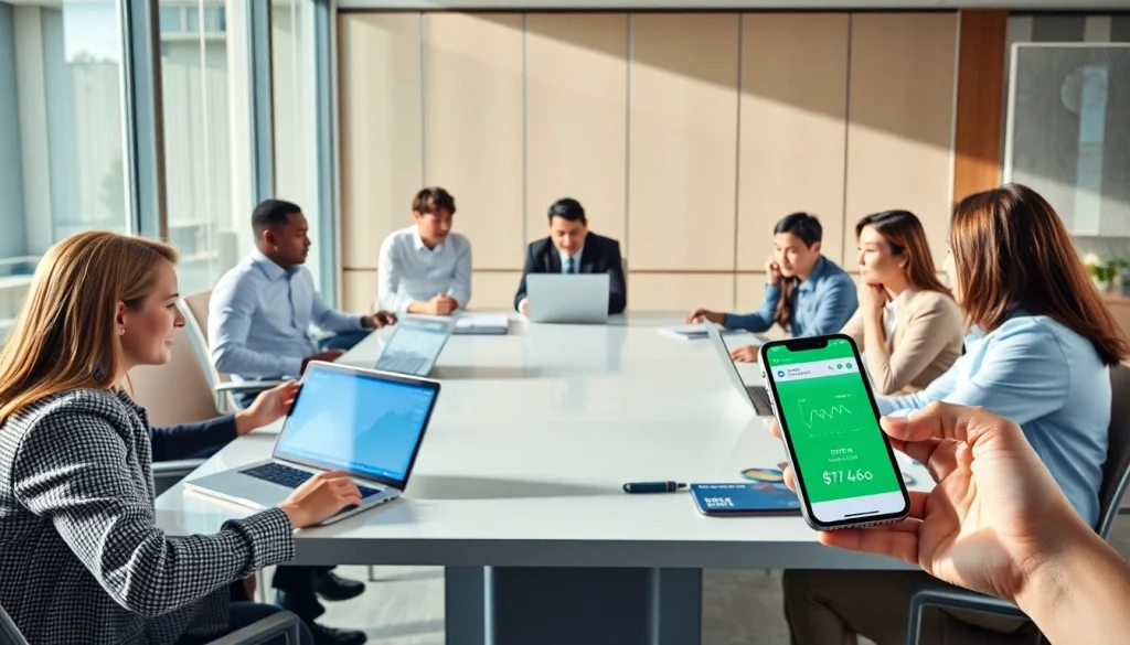 디지털 결제를 선보이는 활기찬 비즈니스 환경에서 상품권신용카드를 홍보합니다.