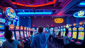 Pinco Casino bonus imkanlarından faydalanaraq oyunçuların həyəcanını yaşamasını təsvir edir.