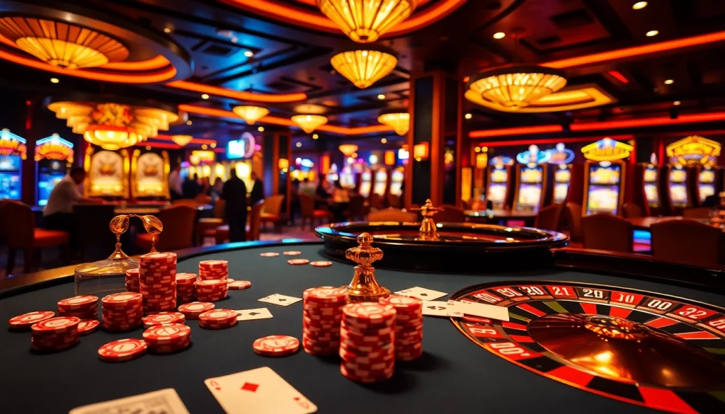 Experience excitement at the 789 club with players enjoying vibrant casino games, like roulette and poker.