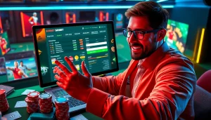 Engaging sbobet login interface showcasing dynamic sports betting options for users.