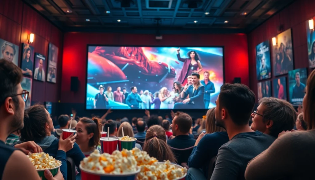 ดูหนัง กับผู้ชมในโรงภาพยนตร์ที่เต็มไปด้วยความตื่นเต้น