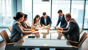 Implement effective Contract Management strategies with a professional team in a modern office.